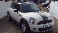 USED 2013 13 MINI HATCH ONE 1.6 ONE D Sport Chili 3d 90 BHP 