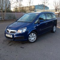 USED 2007 57 VAUXHALL ZAFIRA 1.8 LIFE 16V 5d AUTO 139 BHP AUTO++7 SEATS++AIR CON++LOVELY DRIVE