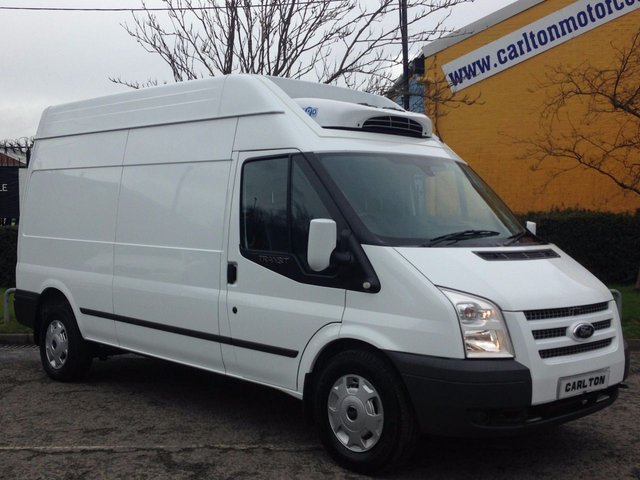 2013 63 Ford Transit 125 T350L TREND High Roof [ Fridge-Freezer-Chiller ] Van Fwd Ex lease Free UK Delivery,