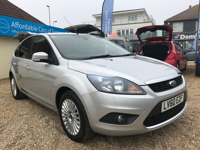 2010 60 Ford Focus 1.6 TITANIUM 5d AUTO 99 BHP