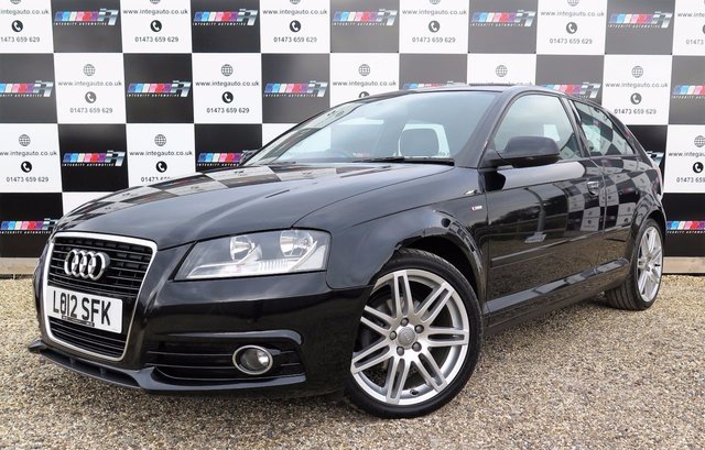 2012 12 Audi A3 2.0 TDI S LINE 3d AUTO 138 BHP
