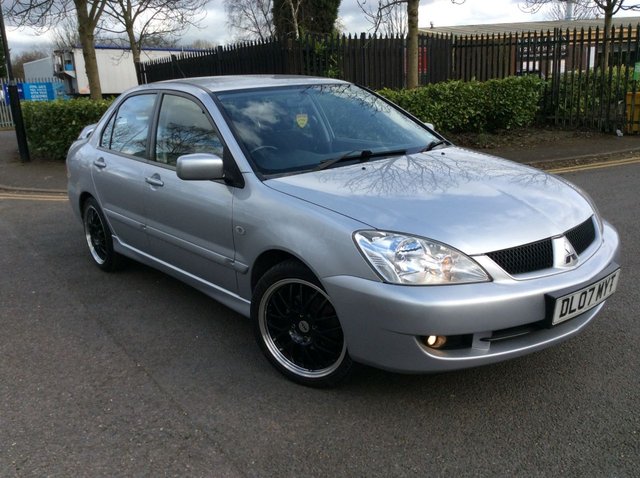 2007 07 Mitsubishi Lancer 1.6 EQUIPPE 4d AUTO 97 BHP