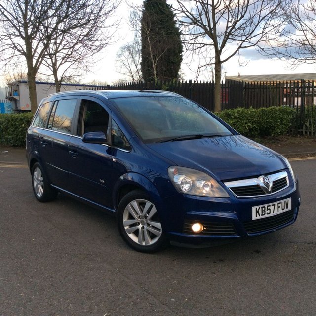 2007 57 Vauxhall Zafira 1.9 DESIGN CDTI 5d 118 BHP