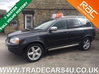 USED 2010 60 VOLVO XC90 2.4 D5 AWD DIESEL AUTO R DESIGN SE 7 SEATER  SAT NAV - LEATHER - CRUISE - 7 SEATER