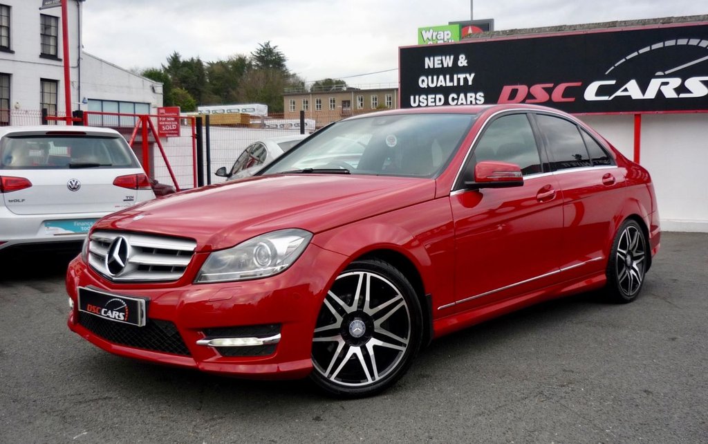 USED 2013 MERCEDES-BENZ C CLASS 2.1 C220 CDI BLUEEFFICIENCY AMG SPORT PLUS 4d AUTO 168 BHP REDUCED TO ONLY &pound;15950!!