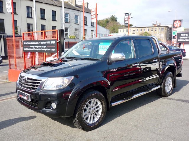2012 61 Toyota HI-Lux 3.0 INVINCIBLE 4X4 D-4D DCB 1d AUTO 169 BHP