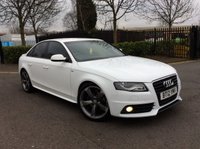 USED 2012 12 AUDI A4 2.0 TDI S LINE BLACK EDITION 4d 134 BHP S LINE++ BLACK EDITION++PLENTY OF EXTRAS++NATIONWIDE WARRANTY