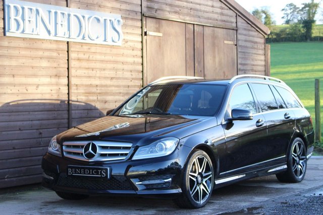 2013 63 Mercedes-Benz C Class 2.1 C220 CDI BLUEEFFICIENCY AMG SPORT PLUS 5d AUTO 168 BHP