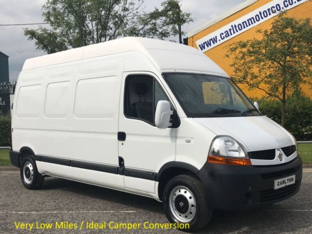 2010 10 Renault Master LH35DCi 120 LWB Maxi Roof [ Low Mileage 28K ] van Free UK Delivery 