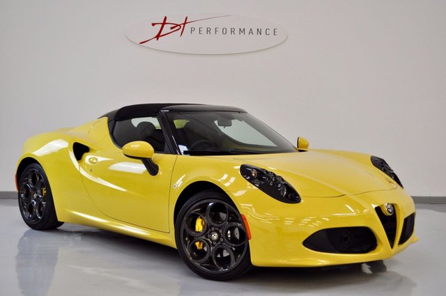 2016 Alfa Romeo 4c 1.7 TBI SPIDER 2d AUTO 240 BHP CARBON LIGHTS HUGE SPECIFICATION