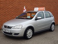 USED 2005 55 VAUXHALL CORSA 1.2 DESIGN 16V TWINPORT 5 DOOR MARCH 2018 MOT -- AIR CON