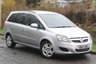 USED 2011 60 VAUXHALL ZAFIRA 1.6 EXCLUSIV 5d 113 BHP FSH,F//R PARKING SENSORS, 7 SEATER