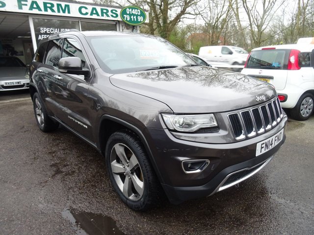2014 14 Jeep Grand Cherokee 3.0 V6 CRD LIMITED PLUS 5d AUTO 247 BHP
