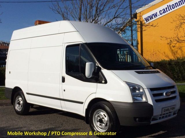2011 61 Ford Transit 100 T350 MWB H/R [ Mobile Workshop+Compressor ] Van Free UK Delivery