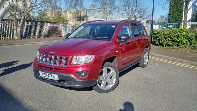 2011 11 Jeep Compass 2.1 CRD LIMITED 2WD 5d 134 BHP