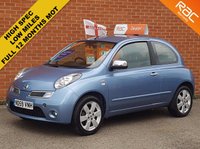 USED 2009 59 NISSAN MICRA 1.2 N-TEC 3d  SAT NAV -- LOW MILES