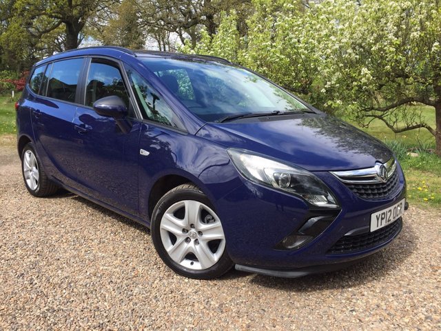 2012 12 Vauxhall Zafira Tourer 2.0 CDTi 16v Exclusiv 5dr