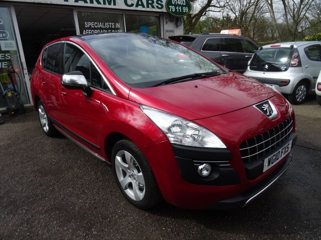 2010 10 Peugeot 3008 1.6 EXCLUSIVE HDI 5d AUTO 110 BHP
