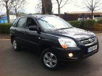 USED 2010 10 KIA SPORTAGE 2.0 XE 5d 140 BHP LOW MILEAGE++2 FORMER LADY OWNERS++ALLOYS++FOG LIGHTS++AUX INPUT++USB INPUT