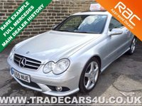USED 2009 59 MERCEDES-BENZ CLK CLK350 3.5 AUTO SPORT COUPE GENUINE FACTORY SPORT AMG BODY STYLING - HEATED AND COOLED SEATS - SAT NAV