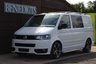 USED 2014 14 VOLKSWAGEN TRANSPORTER 2.0 T32 TDI KOMBI HIGHLINE 4MOTION BMT 1d AUTO 178 BHP ROTARY ALLOYS, FULL LEATHER, XENONS