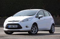 USED 2012 61 FORD FIESTA 1.4 ZETEC TDCI 5d 69 BHP 2 Lady Owners + F.S.H