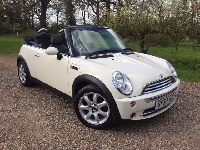 2007 57 MINI Convertible 1.6 COOPER 2d 114 BHP