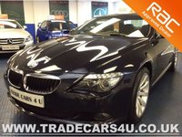 USED 2010 60 BMW 6 SERIES 635D TWIN TURBO SPORT COUPE FACELIFT PAN ROOF - M SPORT INTERIOR - SAT NAV - DAB RADIO