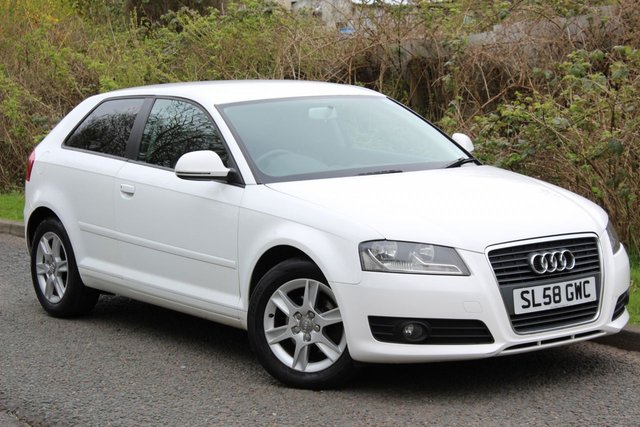 2008 58 Audi A3 2.0 TDI SE 3d 138 BHP