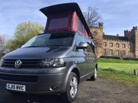 USED 2015 15 VOLKSWAGEN TRANSPORTER 2.0 T28 TDI P/V STARTLINE CAMPER VAN  LOW MILES - IMMACULATE