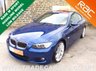 USED 2009 09 BMW 3 SERIES 330D M SPORT HIGHLINE COUPE DIESEL AUTO RARE LE MANS BLUE - M SPORT LEATHER - NAV - 19 INCH TWIN SPOKE ALLOYS