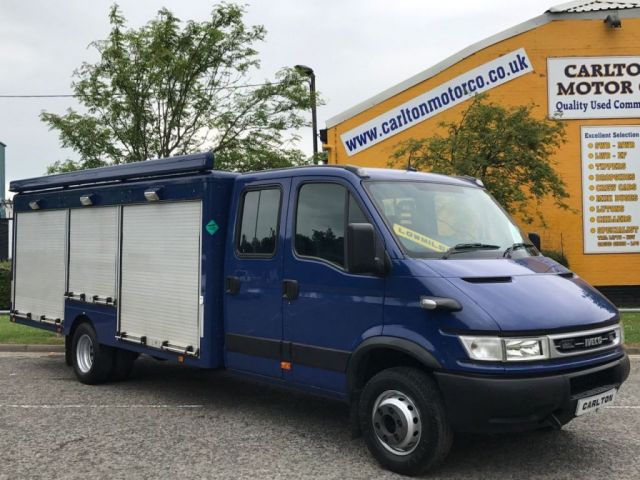 2005 05 Iveco-Ford Daily 3.0 65C17 D/Cab 7s [ Low Mileage Only 31k ] L.E.Z.Compliant 2017 Ex Response Specialist 16ft Body Delivery T.B.A