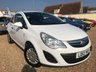 USED 2012 12 VAUXHALL CORSA 1.0 S ECOFLEX 3d 64 BHP Low Mileage - &pound;30 a year to tax White Vauxhall Corsa