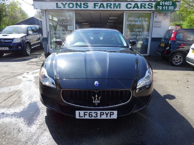 2013 63 Maserati Quattroporte 3.0 S 4d AUTO 410 BHP