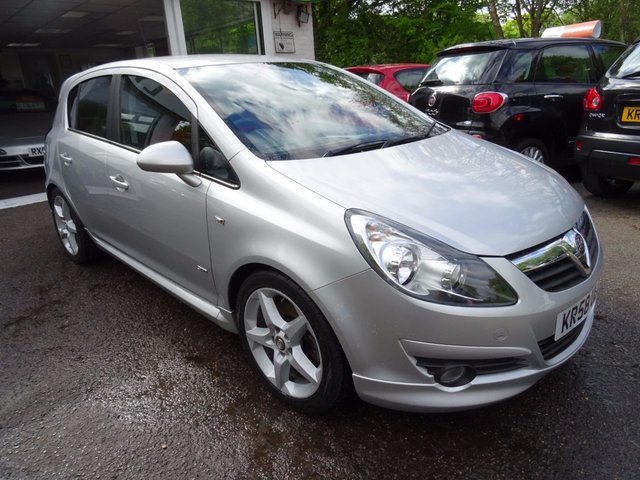 2009 58 Vauxhall Corsa 1.6 SRI A/C 5d 148 BHP