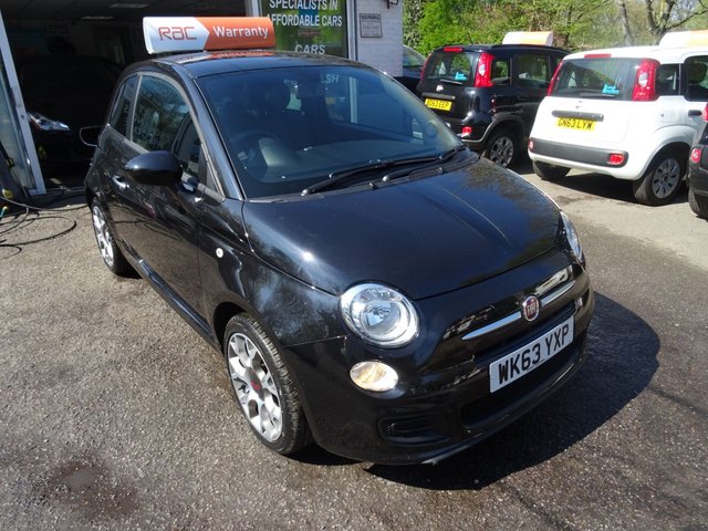 2014 63 Fiat 500 1.2 S DUALOGIC 3d AUTO 69 BHP
