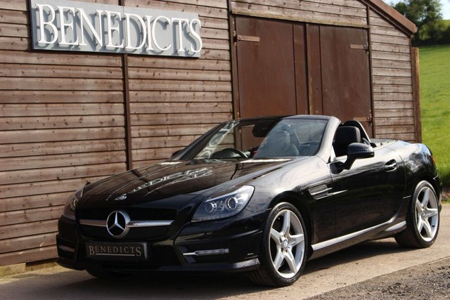 2012 61 Mercedes-Benz Slk 1.8 SLK250 BLUEEFFICIENCY AMG SPORT ED125 2d AUTO 204 BHP