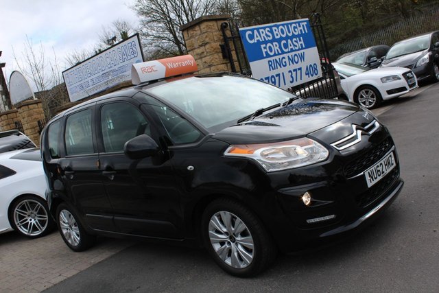 2012 62 Citroen C3 Picasso 1.6 PICASSO VTR PLUS EGS 5d AUTO 118 BHP