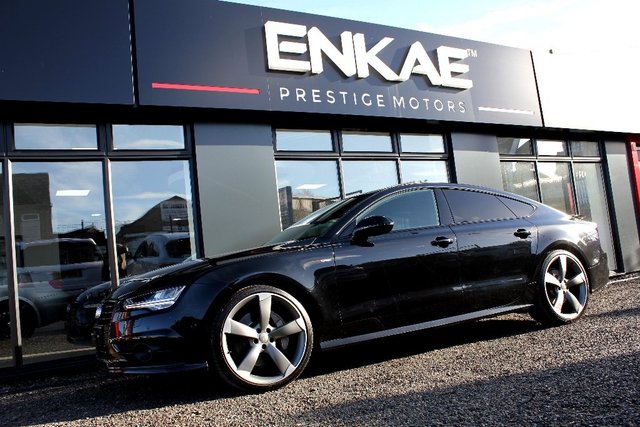 2014 Audi A7 3.0 SPORTBACK TDI QUATTRO S LINE BLACK ED 5d AUTO 315 BHP