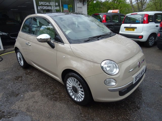 2013 13 Fiat 500 1.2 LOUNGE 3d 69 BHP