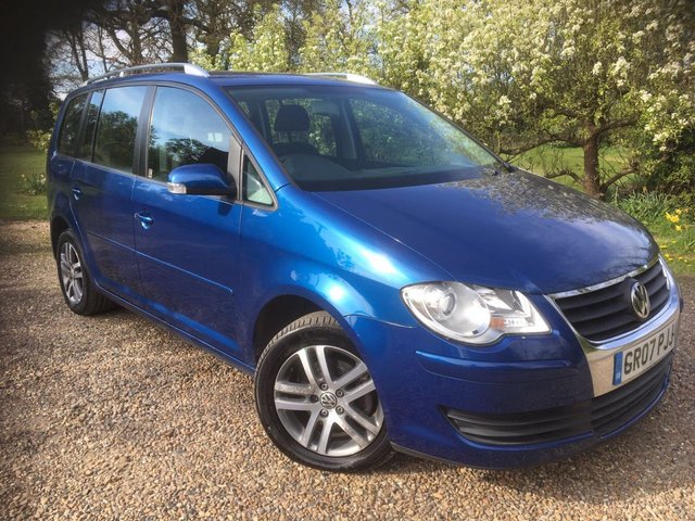 2007 07 Volkswagen Touran 1.9 SE TDI 5d 103 BHP 7 SEATS
