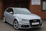 USED 2015 64 AUDI A3 1.6 TDI S LINE 3d AUTO 109 BHP OUTSTANDING SPECIFICATION &pound;34K NEW, &pound;7K + OPTIONS NAV