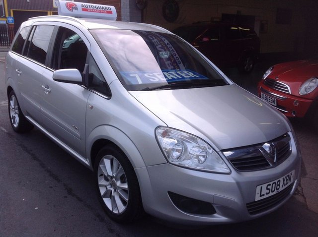 2008 08 Vauxhall Zafira 1.9 ELITE CDTI 5d 148 BHP