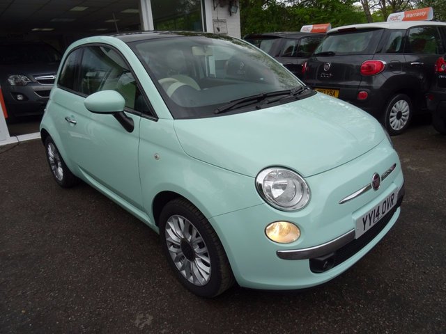2014 14 Fiat 500 1.2 LOUNGE 3d 69 BHP