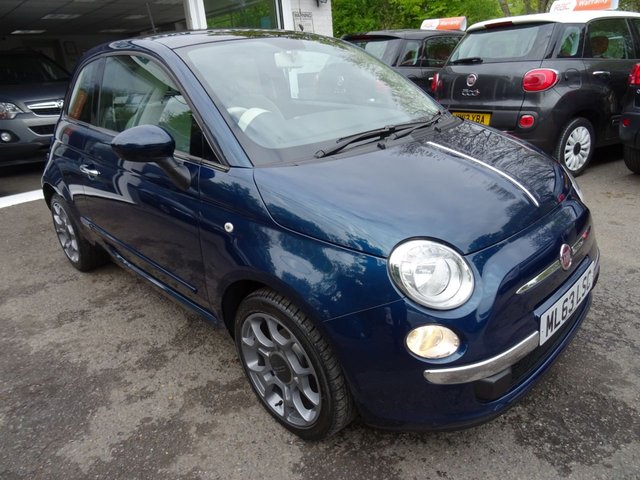2013 63 Fiat 500 1.2 LOUNGE 3d 69 BHP