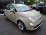 USED 2014 63 FIAT 500 1.2 CONVERTIBLE LOUNGE 3d 69 BHP Low Mileage, Fiat Service History + Just Serviced by ourselves, One Lady Owner from new, Minimum 10 months MOT, Great on fuel! Only &pound;30 Road Tax!