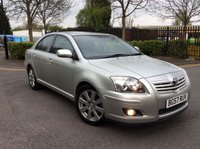 USED 2008 57 TOYOTA AVENSIS 2.0 TR D-4D 5d 125 BHP FULL DEALER SH***10 STAMPS***SAT NAV***17" ALLOYS