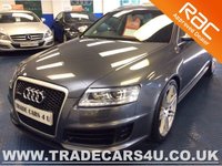 USED 2008 AUDI RS6 AVANT 5.0 TFSI V10 571 BHP QUATTRO PRIVATE PLATE INCLUDED - WIDE BODY RS AVANT - NAV - BOSE