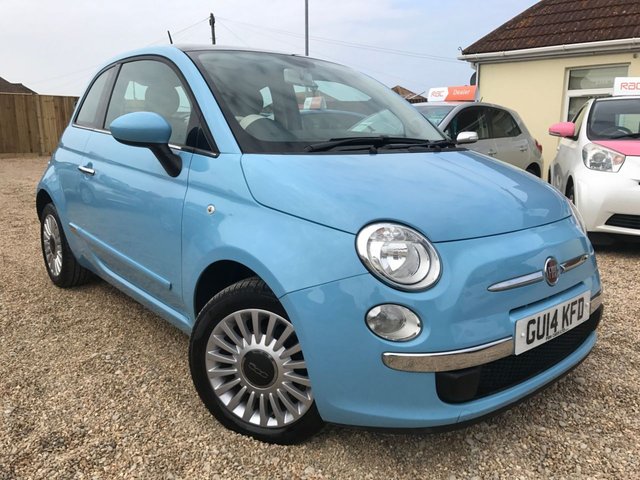 2014 14 Fiat 500 1.2 LOUNGE 3d 69 BHP