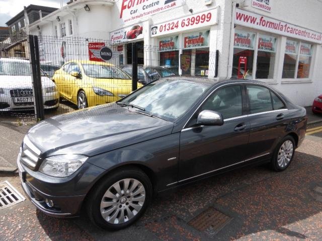 2008 08 MERCEDES-BENZ C-CLASS 2.1 C220 CDI ELEGANCE 4d 168 BHP 2 OWNERS+LEATHER+FSH